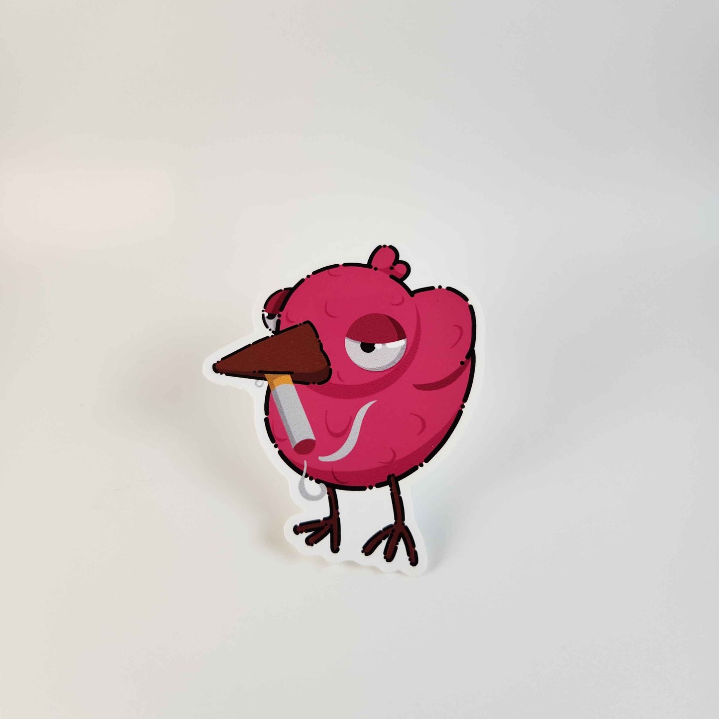 Cig Bird Sticker