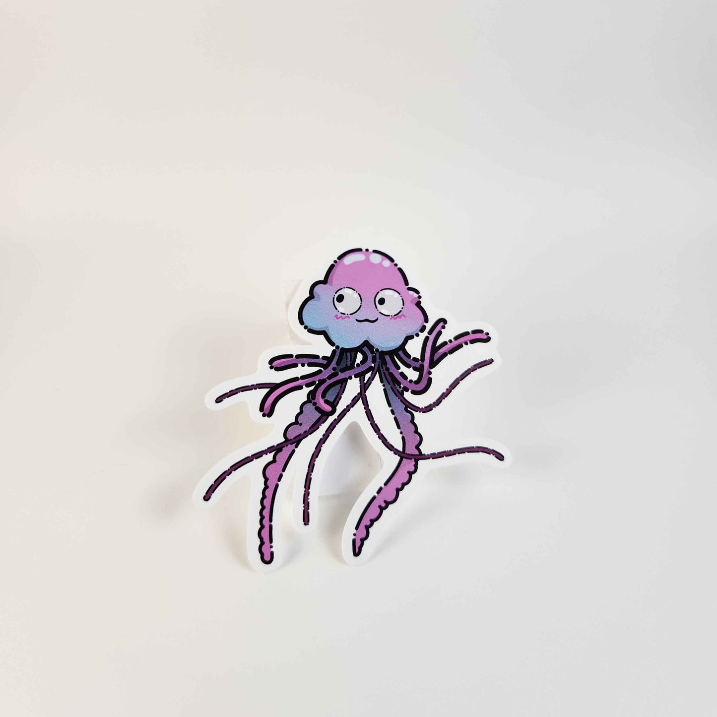 Jellyfish Walk Sticker