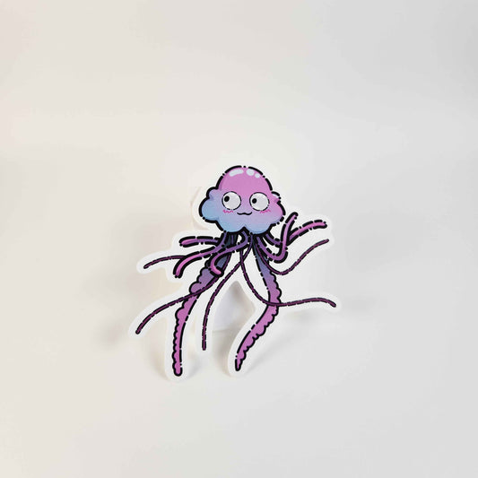 Jellyfish Walk Sticker